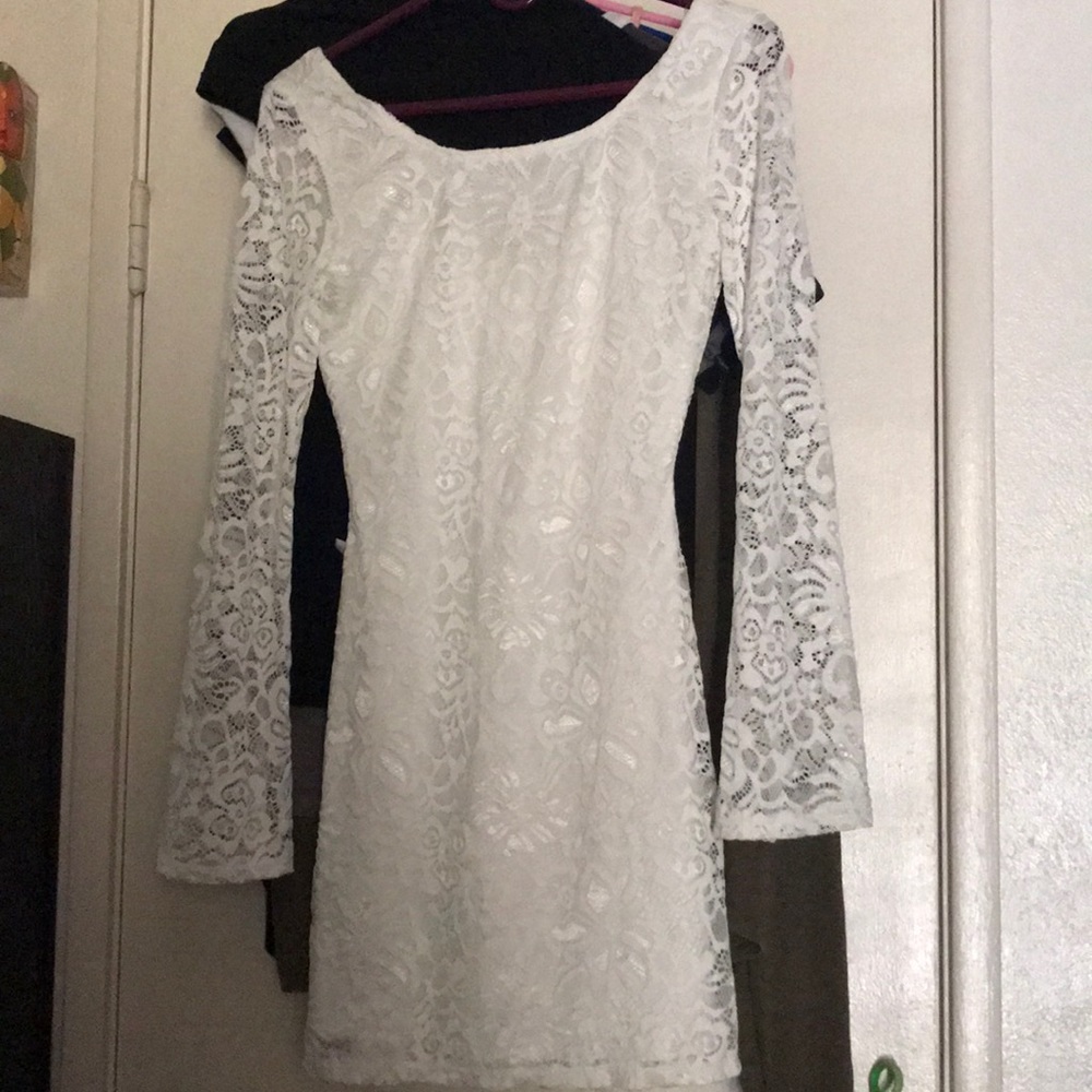 A white dress